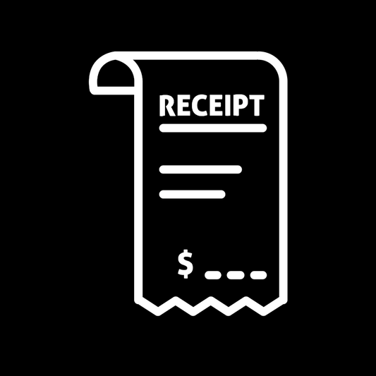 RECEIPTS GUIDE (500+ RECEIPTS)